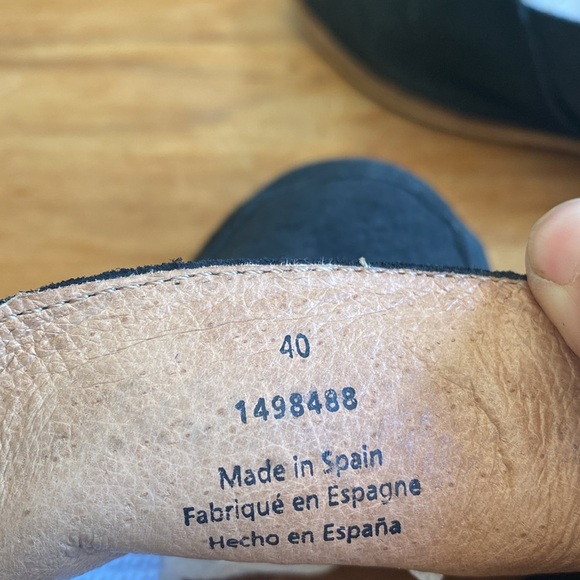 Free People At Ease Mule Loafers in Black Faux Snakeskin - Picture 5 of 7